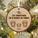 Search for three of christmas tree decorations Baby