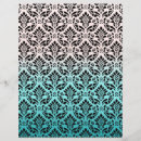 Search for damask scrapbook paper Blue