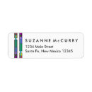 Search for stained glass return address labels Geometric