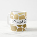 Search for gold giraffe mugs Elegant