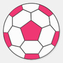 Search for pink soccer ball stickers Birthday