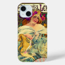 Search for alphonse mucha iphone cases Antique