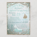 Search for cinderella slipper invitations Magical