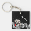 Search for goth square key rings Roses