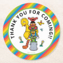 Search for sesame street coasters One birthday drink mat
