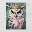 Search for blue owl postcards Wildlife