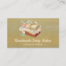 Search for handmade soap business cards Spa