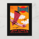 Search for airline postcards Lantern