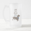 Search for dachshund beer glasses dog