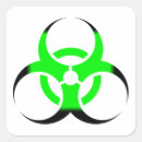 Search for zombie green stickers Biohazard