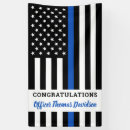 Search for thin blue line banners Law enforcement