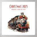 Search for christmas train posters Locomotive