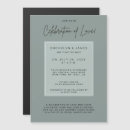 Search for magnetic wedding invitations Simple