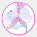 Search for under the sea party stickers Mermaid