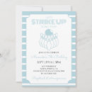 Search for bowling alley birthday invitations Retro