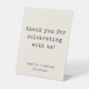 Search for thank you wedding signs Trendy