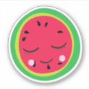 Search for smiling watermelon stickers Fruit