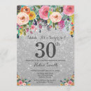 Search for glitter 30th birthday invitations Adult birthday party