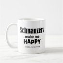 Search for standard schnauzer mugs Happy