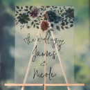 Search for floral wedding signs Watercolor