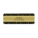 Search for ninety return address labels Gold