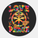 Search for groovy peace sign stickers Costume