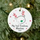 Search for baby reindeer christmas tree decorations Cute