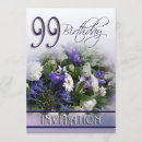 Search for 99th birthday invitations Flowers