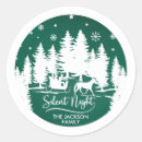 Search for silent night stickers Winter