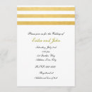 Search for stripe wedding invitations Chic