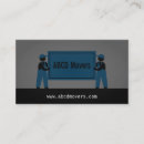 Search for moving company business cards Transportation