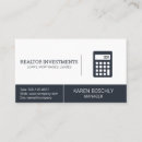 Search for finance manager business cards Realtor