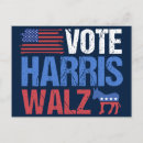 Search for voting postcards Kamala harris