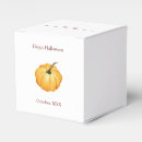 Search for halloween favour boxes Orange pumpkin