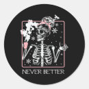 Search for funny drinking quote stickers Skeleton