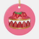 Search for strawberry christmas tree decorations Cake