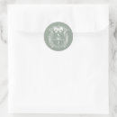 Search for green ribbon stickers Vintage