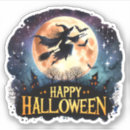 Search for broom stick stickers Scary
