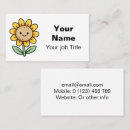 Search for happy business cards Flower