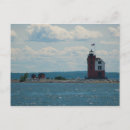 Search for round postcards Lighthouse