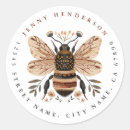 Search for bee address stickers Cute