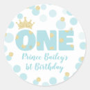 Search for royal prince birthday stickers Thank you