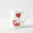 Search for red china mugs Valentine