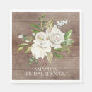Search for rustic bridal shower napkins Wood