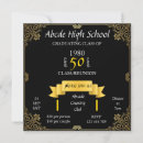 Search for high school reunion invitations Gold