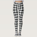 Search for black houndstooth leggings Black and white