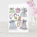 Search for paper doll cards Illustration