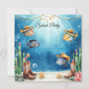 Search for aquarium invitations Under the sea party