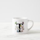 Search for initial t mugs Floral