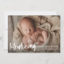 Search for birth announcement cards Calligraphy